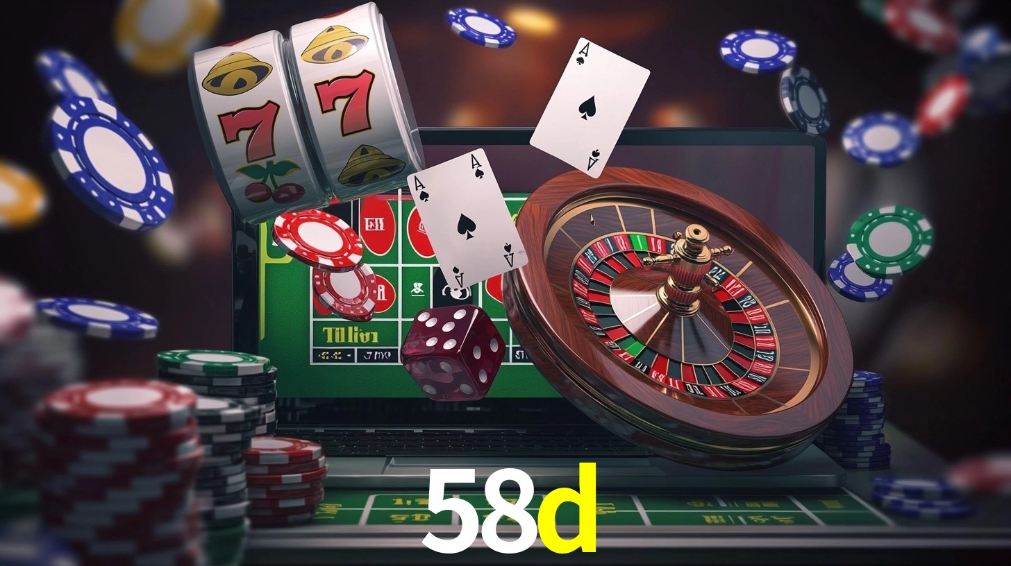 58d: Jogos de Caça-Níqueis-Altas Recompensas, Roleta-Velocidade, Blackjack-Desafios Máximos